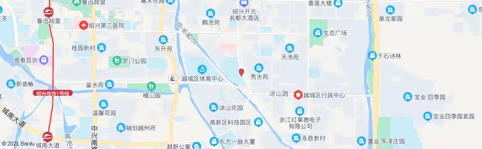 绍兴职成教中心_公交站地图_绍兴公交_妙搜公交查询2025