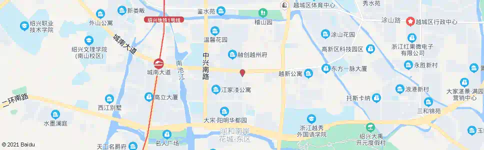 绍兴东光村路口_公交站地图_绍兴公交_妙搜公交查询2025