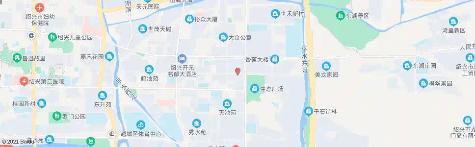 绍兴世纪花园_公交站地图_绍兴公交_妙搜公交查询2025