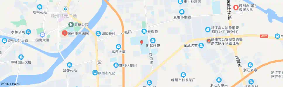 绍兴嵊州中学高中部_公交站地图_绍兴公交_妙搜公交查询2025