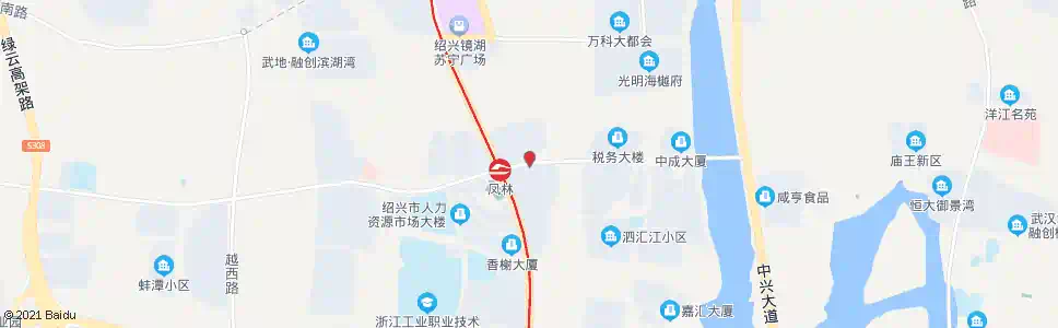 绍兴镜湖大桥_公交站地图_绍兴公交_妙搜公交查询2025