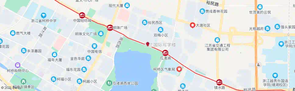 绍兴北岸公园_公交站地图_绍兴公交_妙搜公交查询2025