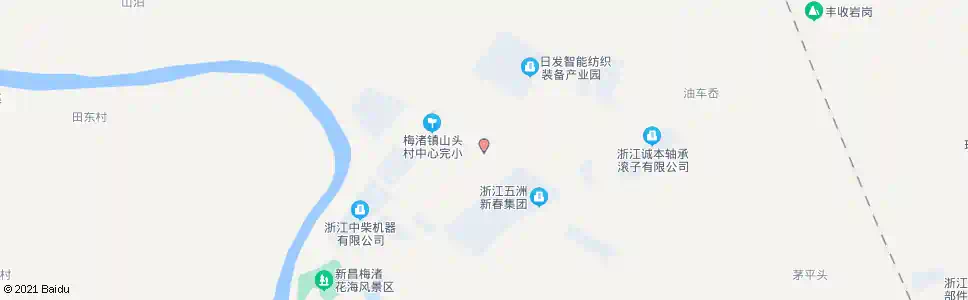 绍兴山头村_公交站地图_绍兴公交_妙搜公交查询2025
