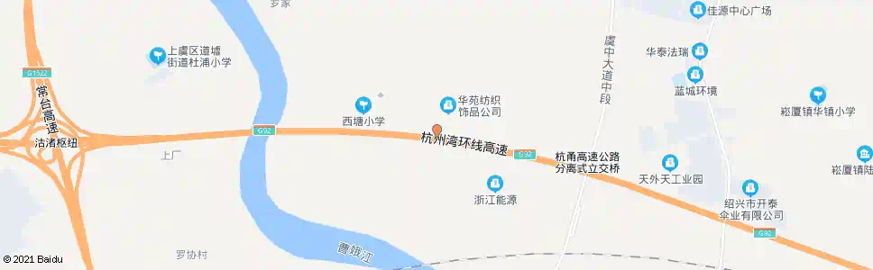 绍兴共建法地里_公交站地图_绍兴公交_妙搜公交查询2025