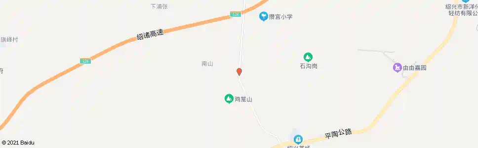 绍兴朝溪庙_公交站地图_绍兴公交_妙搜公交查询2025