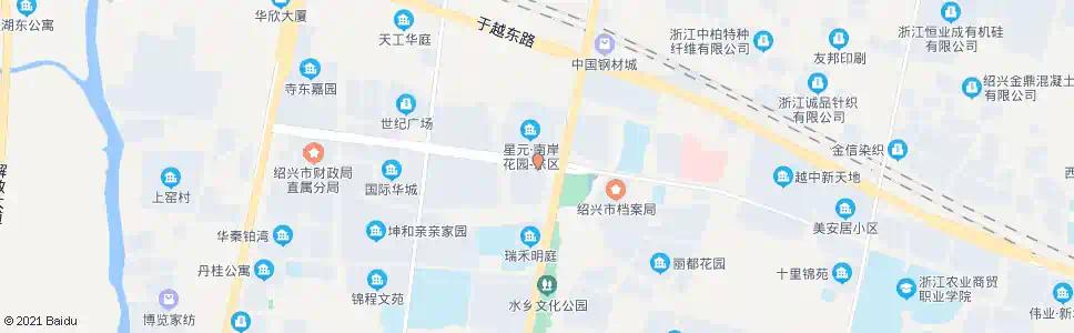 绍兴锦水湾小区(市公共卫生中心)_公交站地图_绍兴公交_妙搜公交查询2025