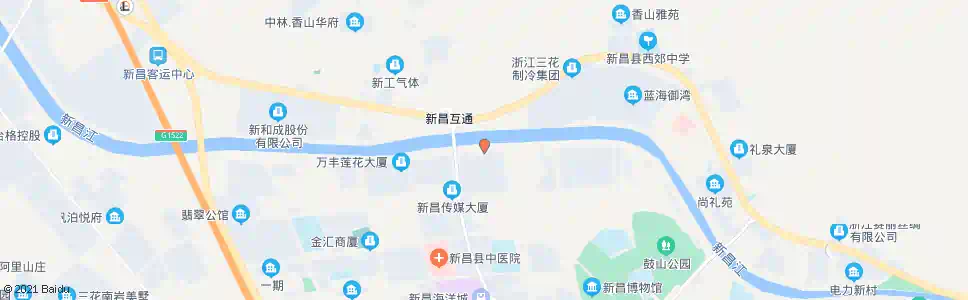绍兴梅园新村(北)_公交站地图_绍兴公交_妙搜公交查询2025