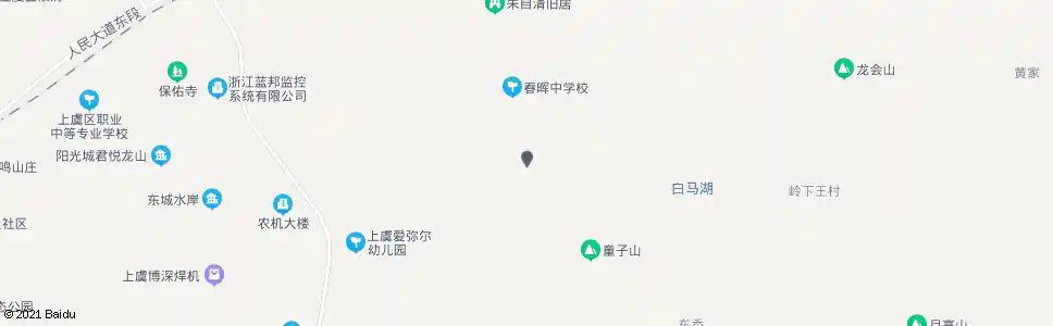 绍兴春晖中学_公交站地图_绍兴公交_妙搜公交查询2025