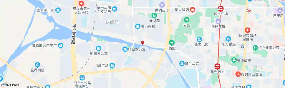 绍兴跨湖桥_公交站地图_绍兴公交_妙搜公交查询2025