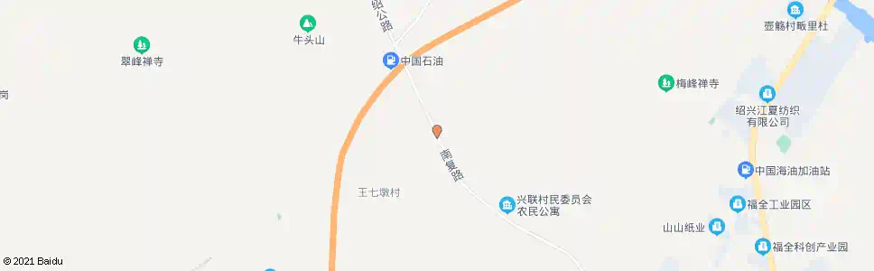 绍兴帽山村_公交站地图_绍兴公交_妙搜公交查询2025