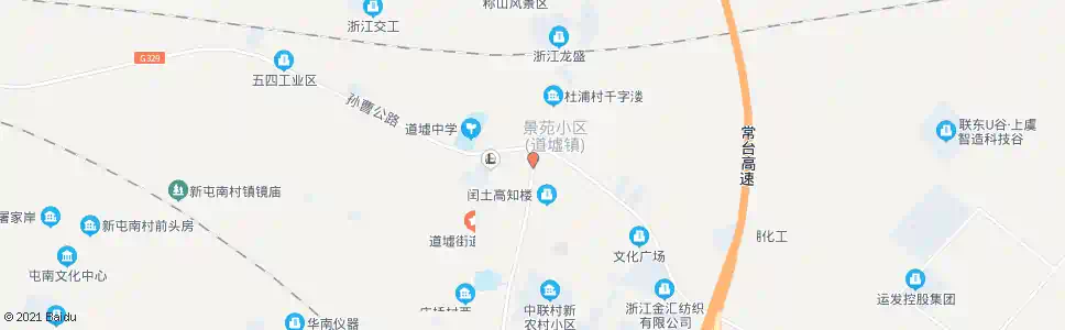 绍兴墟北村委_公交站地图_绍兴公交_妙搜公交查询2025