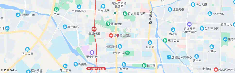 绍兴建设大厦_公交站地图_绍兴公交_妙搜公交查询2025