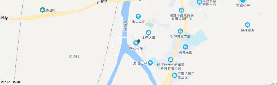 绍兴临江花苑_公交站地图_绍兴公交_妙搜公交查询2025