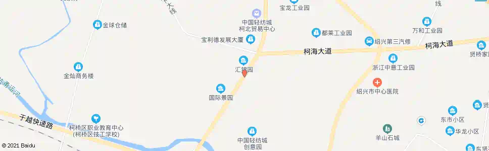 绍兴国际村_公交站地图_绍兴公交_妙搜公交查询2025
