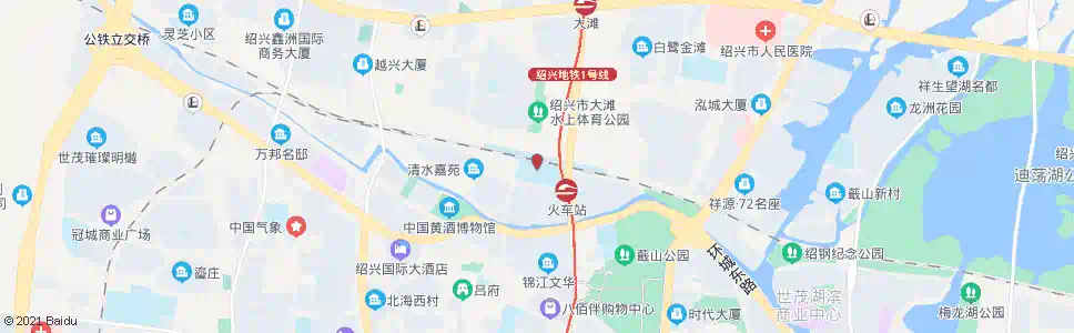 绍兴星鹏_公交站地图_绍兴公交_妙搜公交查询2025