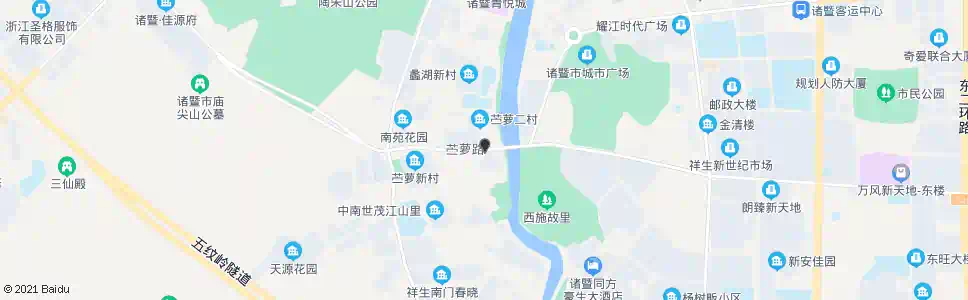 绍兴浣纱桥头_公交站地图_绍兴公交_妙搜公交查询2025