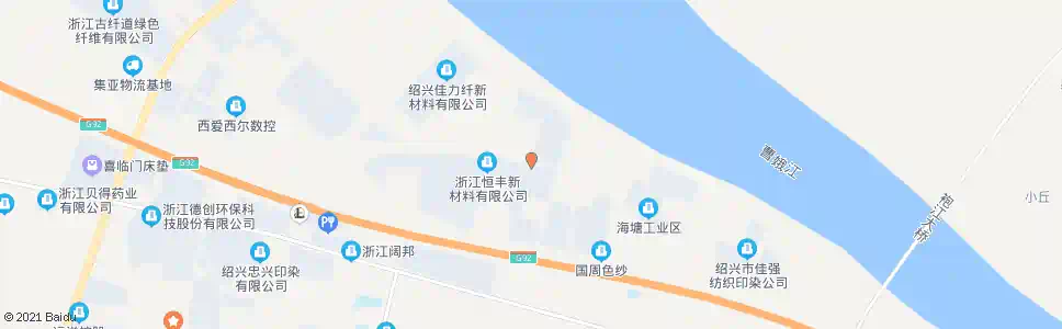 绍兴明业印染_公交站地图_绍兴公交_妙搜公交查询2025