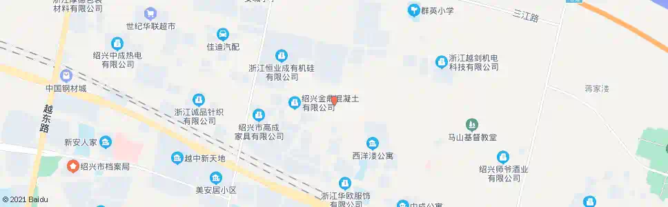 绍兴新联兴纺织_公交站地图_绍兴公交_妙搜公交查询2025