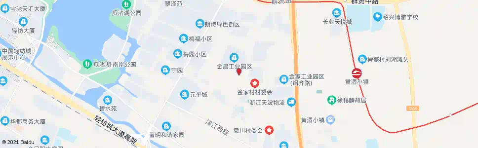 绍兴金昌工业园_公交站地图_绍兴公交_妙搜公交查询2025