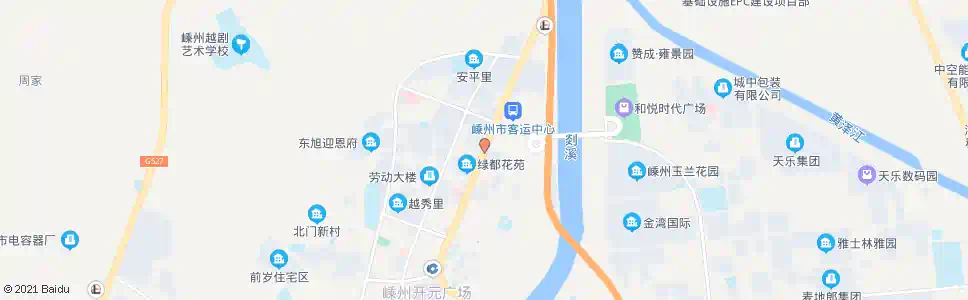 绍兴嵊州大道_公交站地图_绍兴公交_妙搜公交查询2025