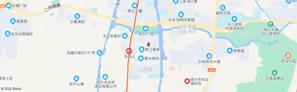 绍兴天镜南苑_公交站地图_绍兴公交_妙搜公交查询2025