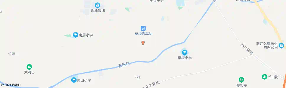 绍兴下坂顶_公交站地图_绍兴公交_妙搜公交查询2025
