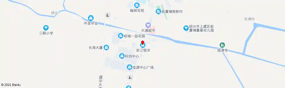 绍兴东华村口_公交站地图_绍兴公交_妙搜公交查询2025