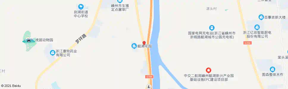 绍兴艇湖村_公交站地图_绍兴公交_妙搜公交查询2025
