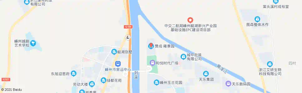 绍兴赞成雍景园_公交站地图_绍兴公交_妙搜公交查询2025