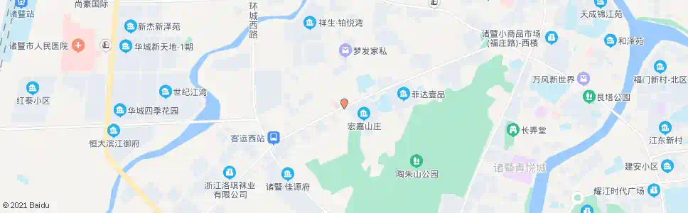 绍兴宏嘉山庄诸暨同济医院_公交站地图_绍兴公交_妙搜公交查询2025