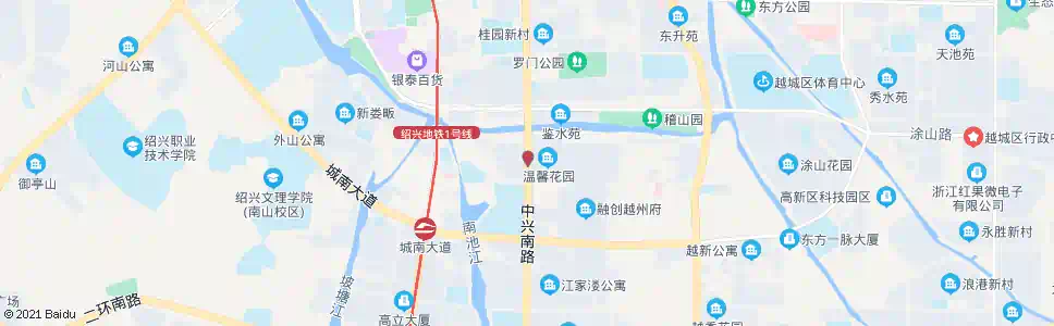 绍兴中兴大桥_公交站地图_绍兴公交_妙搜公交查询2025