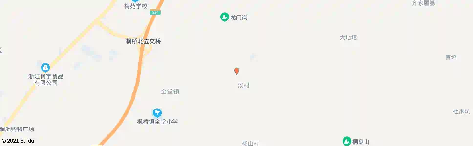绍兴汤村_公交站地图_绍兴公交_妙搜公交查询2025