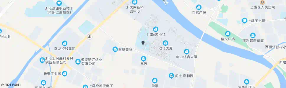绍兴上虞外国语学校_公交站地图_绍兴公交_妙搜公交查询2025