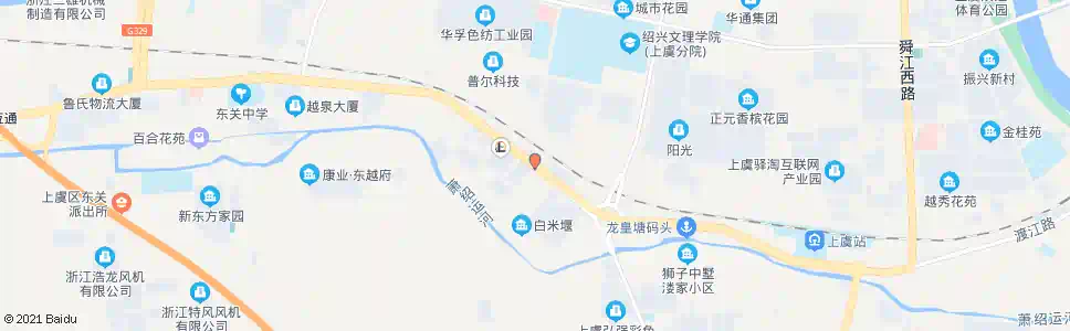 绍兴白米堰_公交站地图_绍兴公交_妙搜公交查询2025