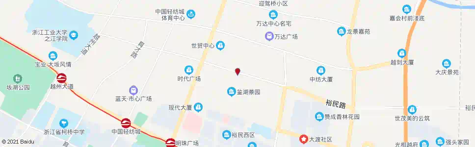 绍兴鉴湖景园北门_公交站地图_绍兴公交_妙搜公交查询2025