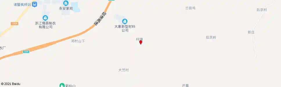 绍兴朱塘_公交站地图_绍兴公交_妙搜公交查询2025
