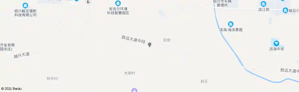 绍兴草庵(世纪大道路口)_公交站地图_绍兴公交_妙搜公交查询2025