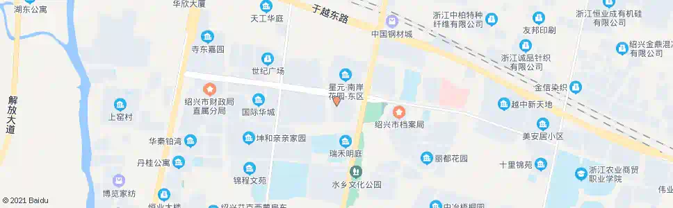绍兴疾控中心(四甲村)_公交站地图_绍兴公交_妙搜公交查询2025