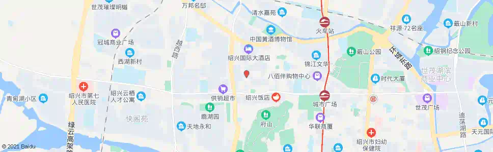绍兴北海新村_公交站地图_绍兴公交_妙搜公交查询2025