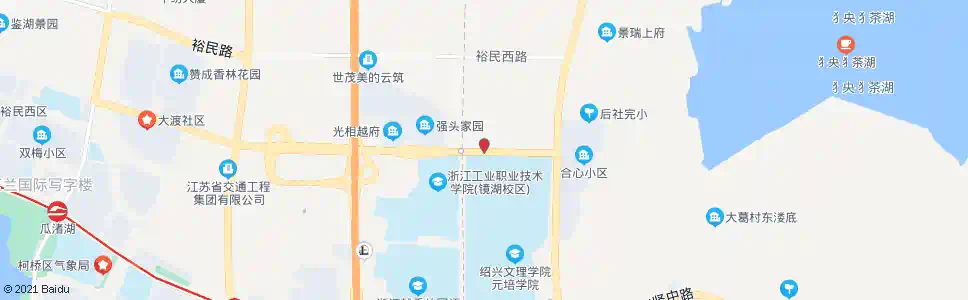 绍兴合心村屠家沿_公交站地图_绍兴公交_妙搜公交查询2025