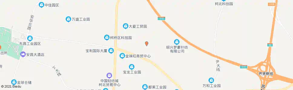 绍兴齐贤路口_公交站地图_绍兴公交_妙搜公交查询2025