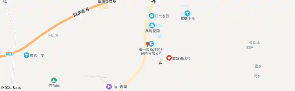 绍兴倪家溇平陶路口_公交站地图_绍兴公交_妙搜公交查询2025
