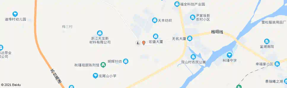 绍兴劳家畈_公交站地图_绍兴公交_妙搜公交查询2025
