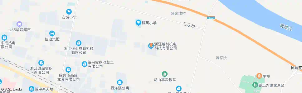 绍兴越剑集团_公交站地图_绍兴公交_妙搜公交查询2025