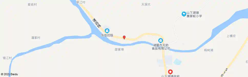 绍兴长山村_公交站地图_绍兴公交_妙搜公交查询2025