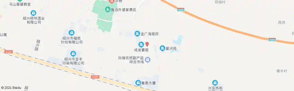 绍兴孙端_公交站地图_绍兴公交_妙搜公交查询2025