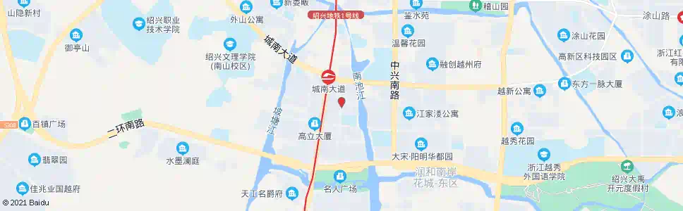 绍兴朝阳新村_公交站地图_绍兴公交_妙搜公交查询2025