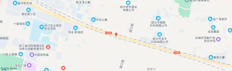 绍兴凤北桥_公交站地图_绍兴公交_妙搜公交查询2025