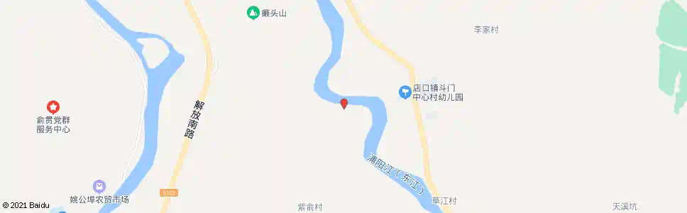 绍兴姚家桥头_公交站地图_绍兴公交_妙搜公交查询2025
