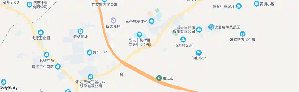 绍兴柯桥区手套厂_公交站地图_绍兴公交_妙搜公交查询2025